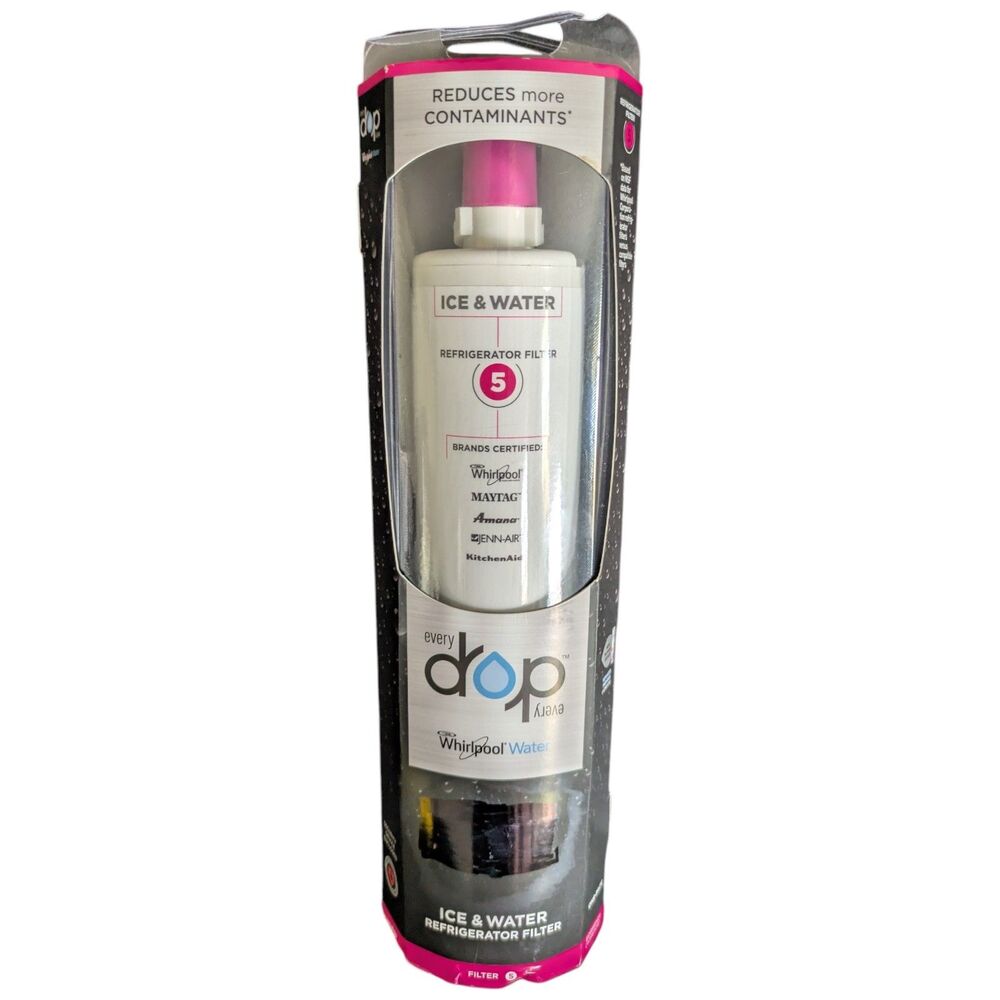 Whirlpool EveryDrop Refrigerator Water Filter 5 Replacement EDR5RXDI  NEW